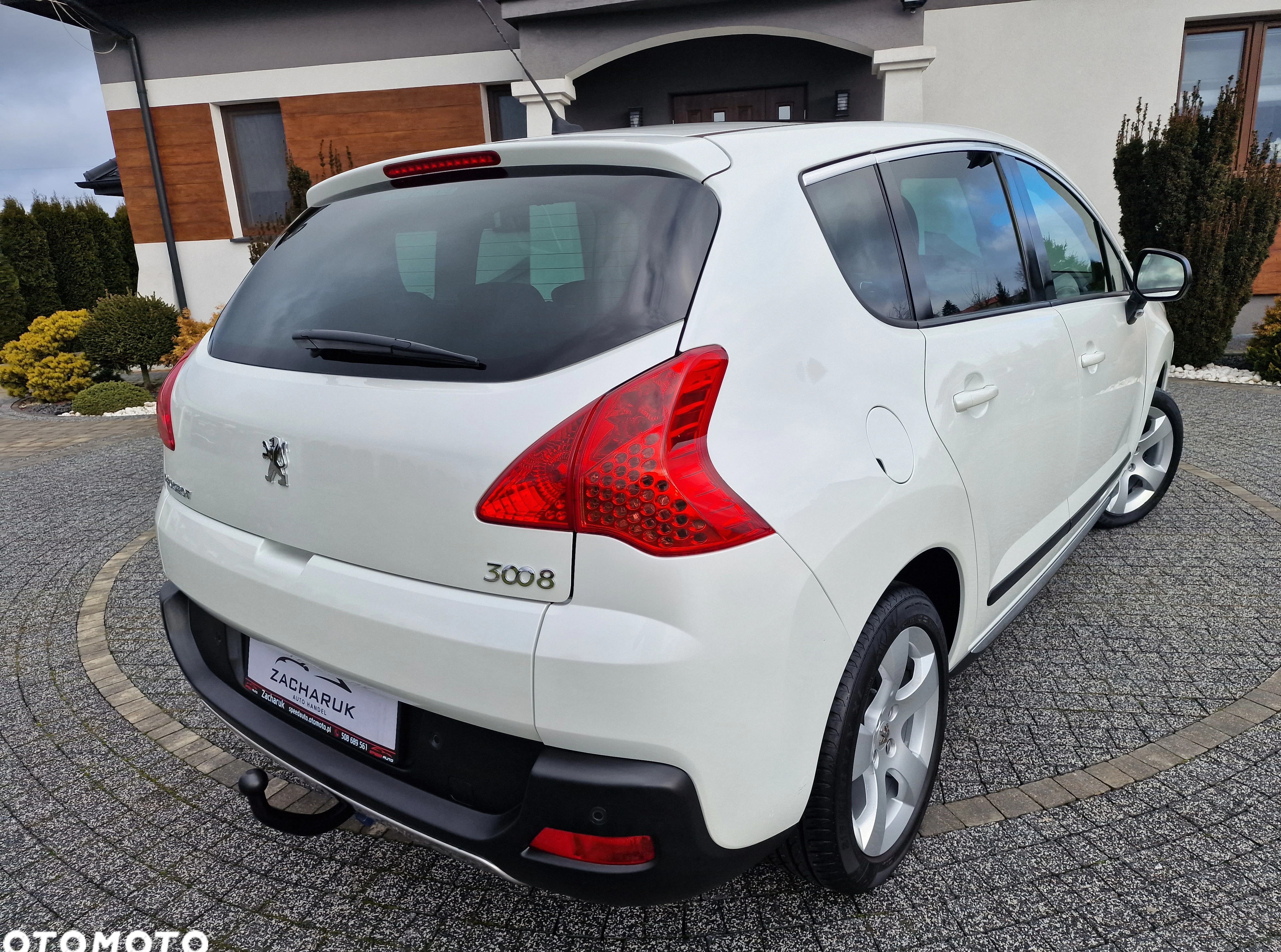 Peugeot 3008 cena 26700 przebieg: 175121, rok produkcji 2010 z Grudziądz małe 407